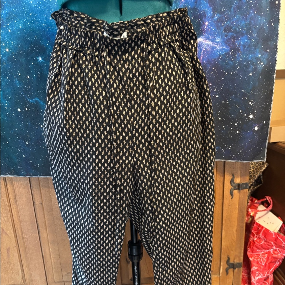 Stylish Black and White Women's Pants